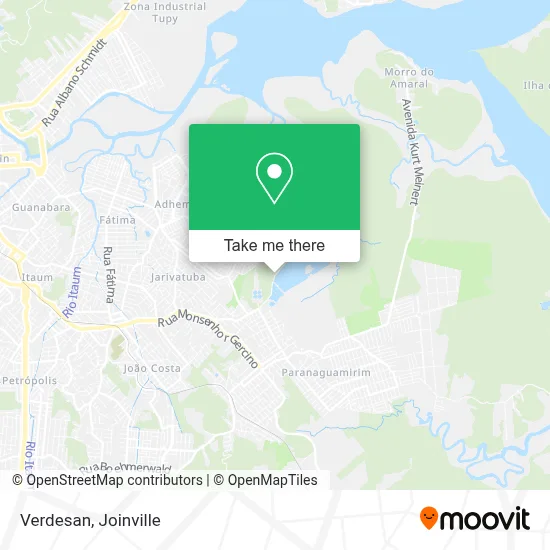 Verdesan map