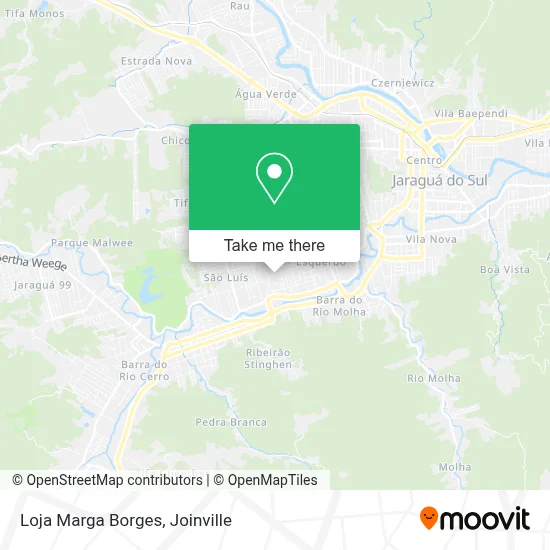 Loja Marga Borges map