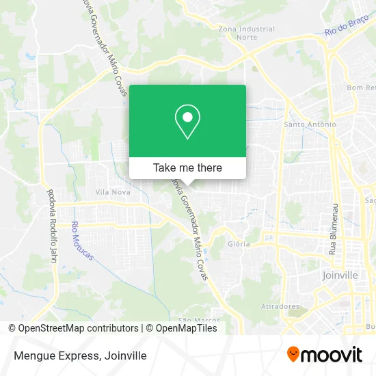 Mengue Express map