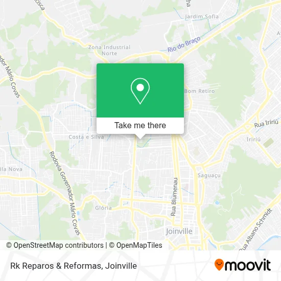 Rk Reparos & Reformas map