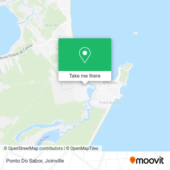 Ponto Do Sabor map
