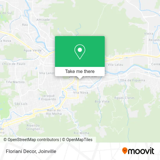 Floriani Decor map