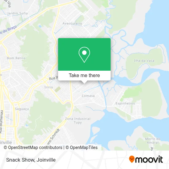 Snack Show map