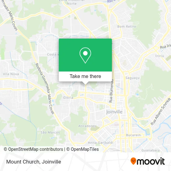 Mount Church map