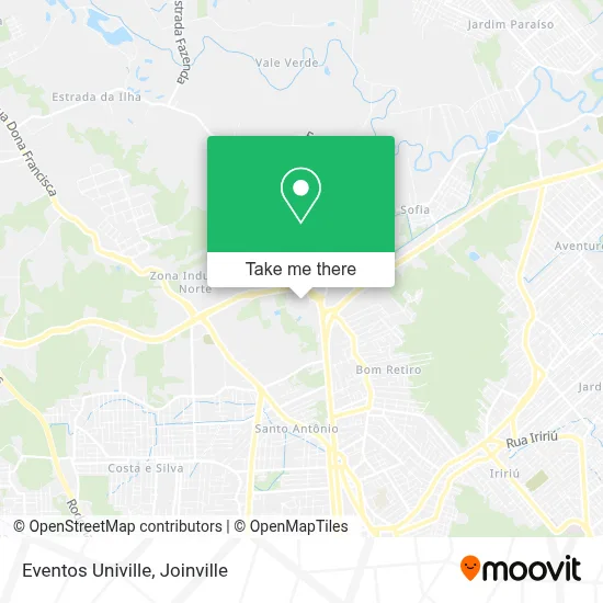 Eventos Univille map