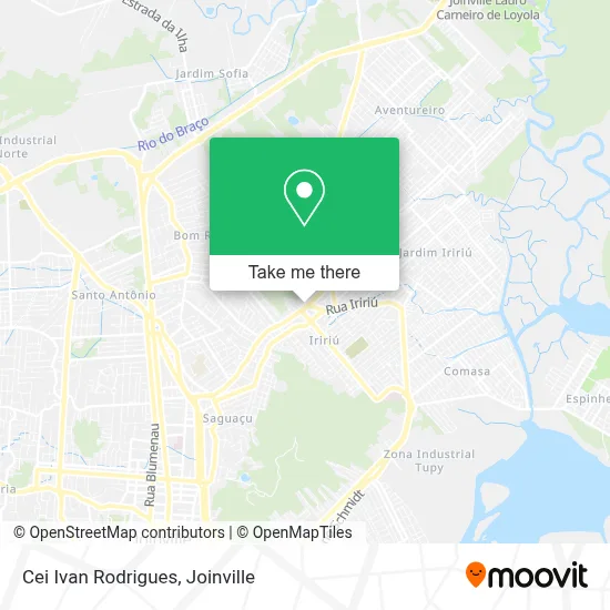 Cei Ivan Rodrigues map