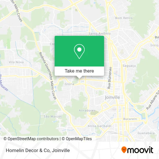 Homelin Decor & Co map