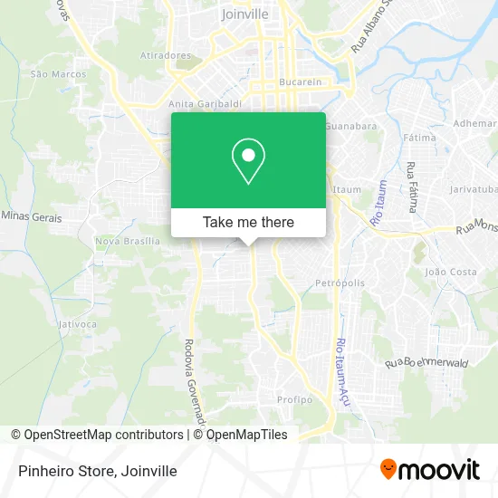 Pinheiro Store map