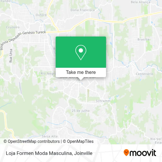 Loja Formen Moda Masculina map