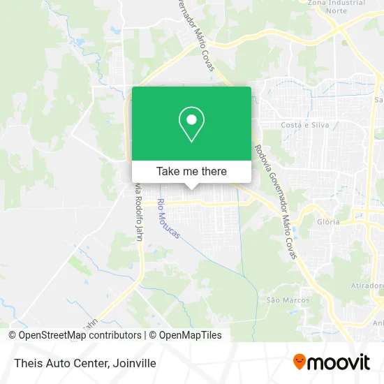 Theis Auto Center map