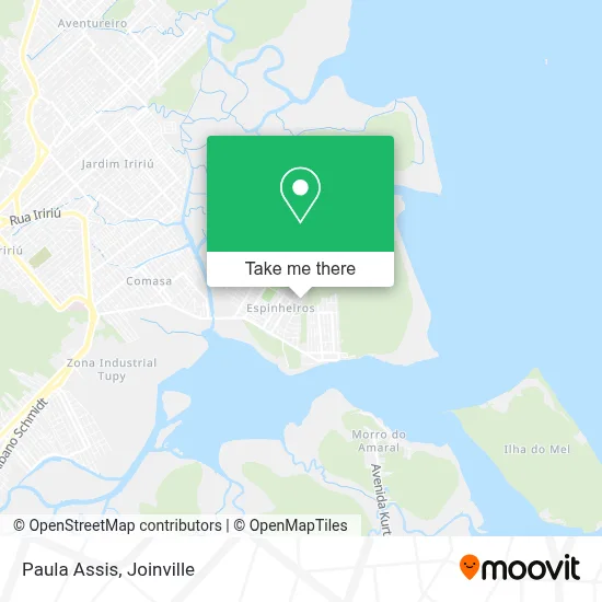 Paula Assis map