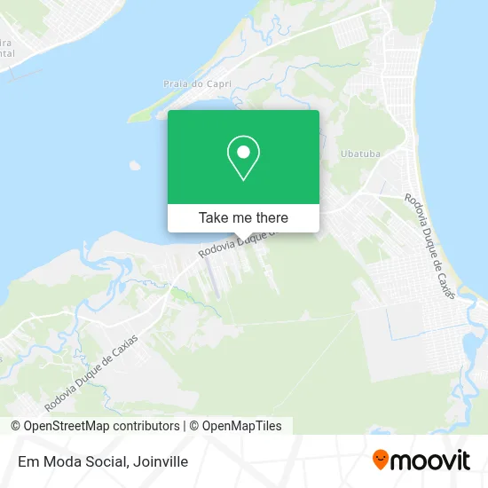 Em Moda Social map