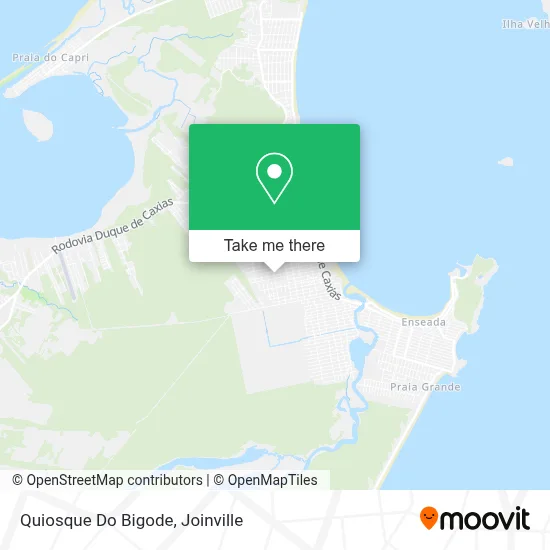 Quiosque Do Bigode map