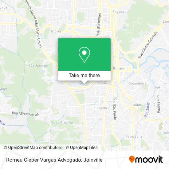 Romeu Cleber Vargas Advogado map