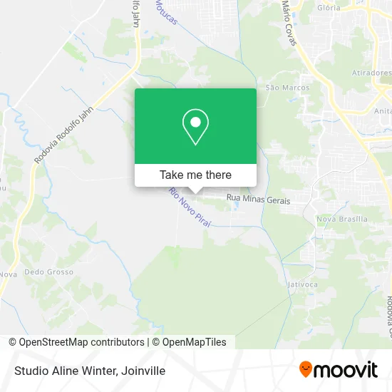 Studio Aline Winter map