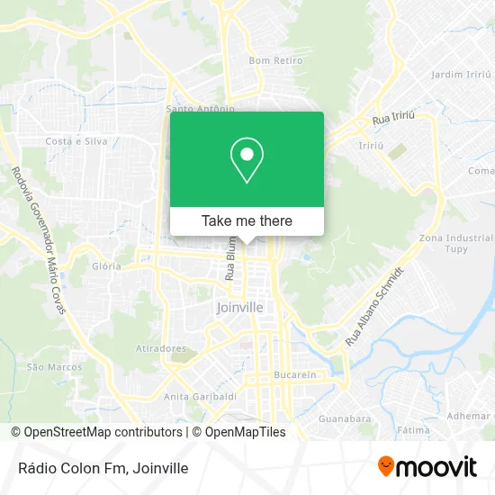 Rádio Colon Fm map