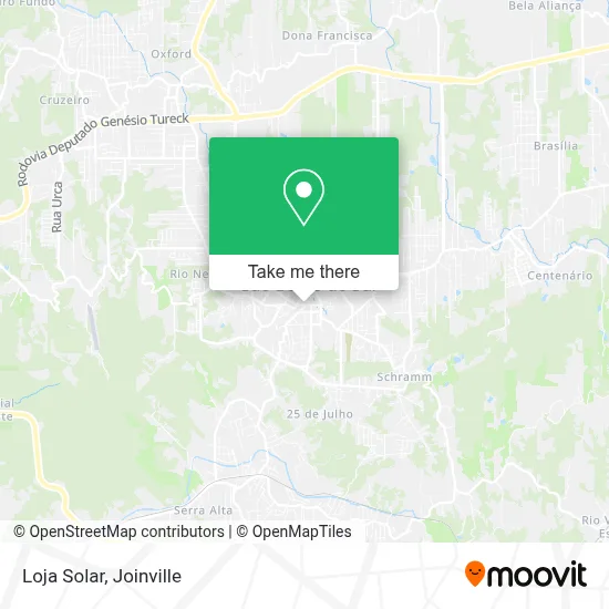 Loja Solar map
