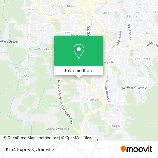 Km4 Express map