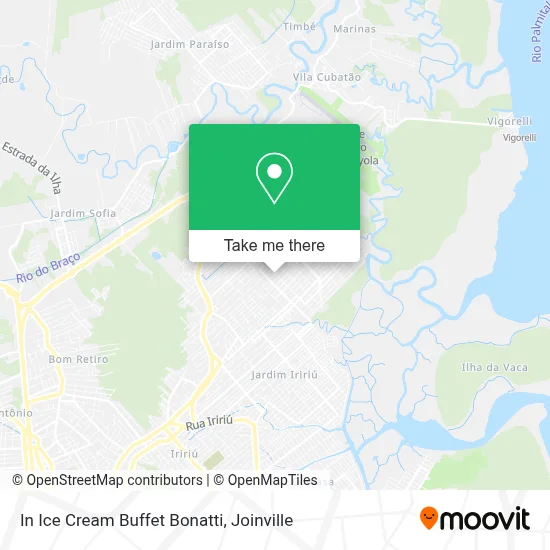 In Ice Cream Buffet Bonatti map