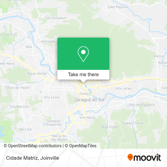 Cidade Matriz map