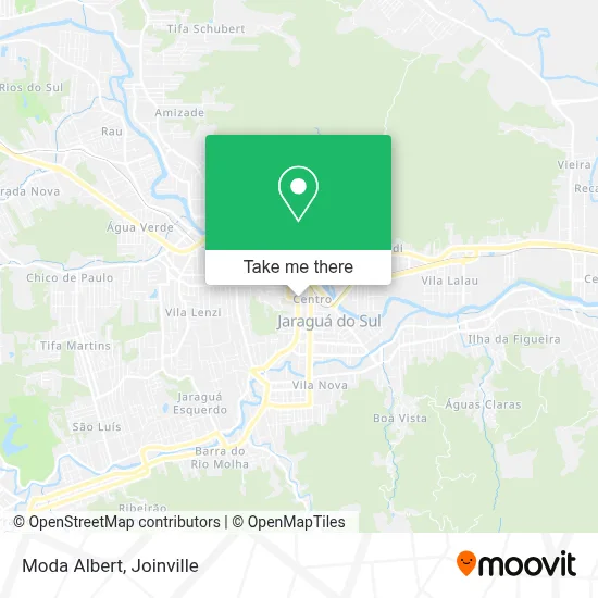 Moda Albert map