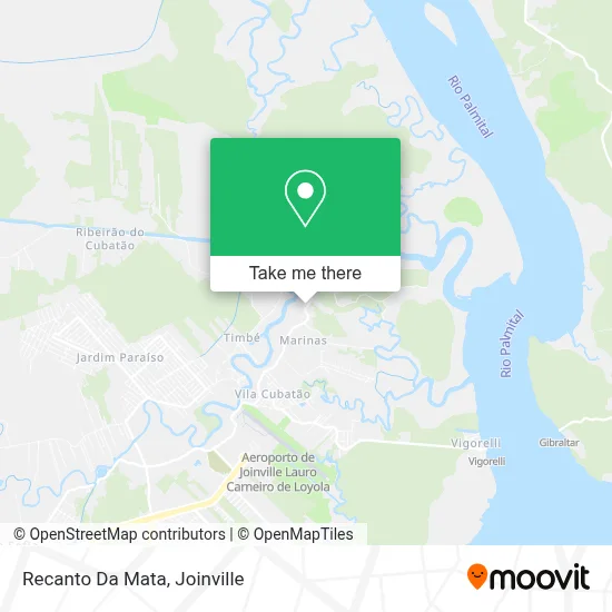 Recanto Da Mata map