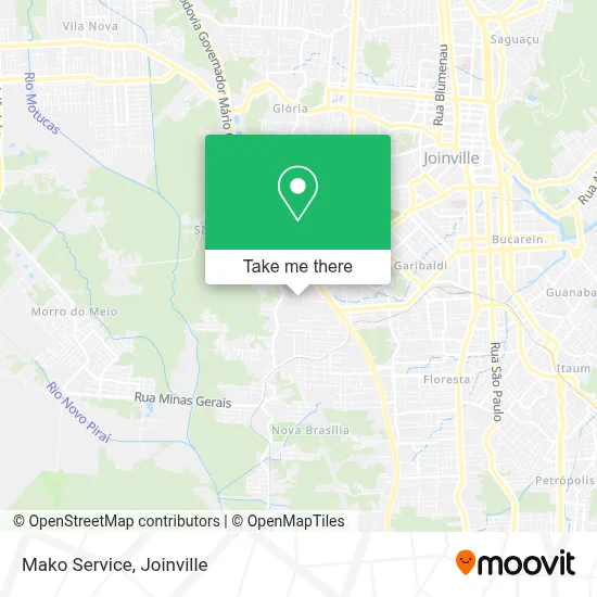 Mako Service map