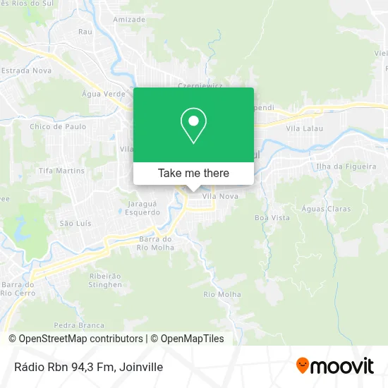 Rádio Rbn 94,3 Fm map