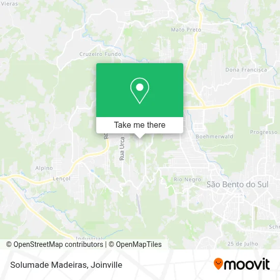 Solumade Madeiras map