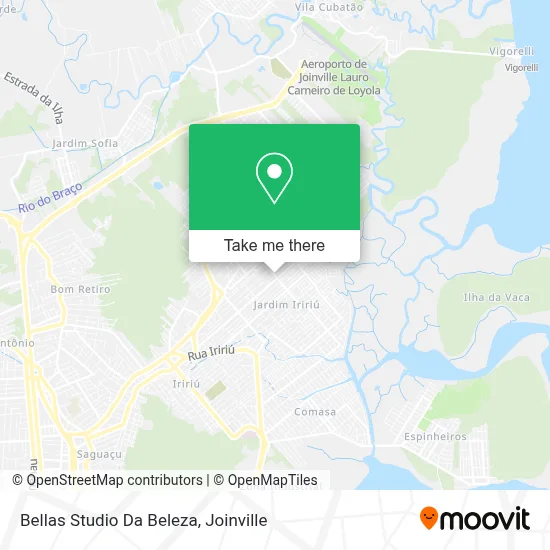 Bellas Studio Da Beleza map