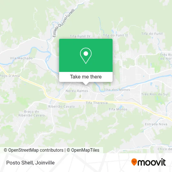 Posto Shell map