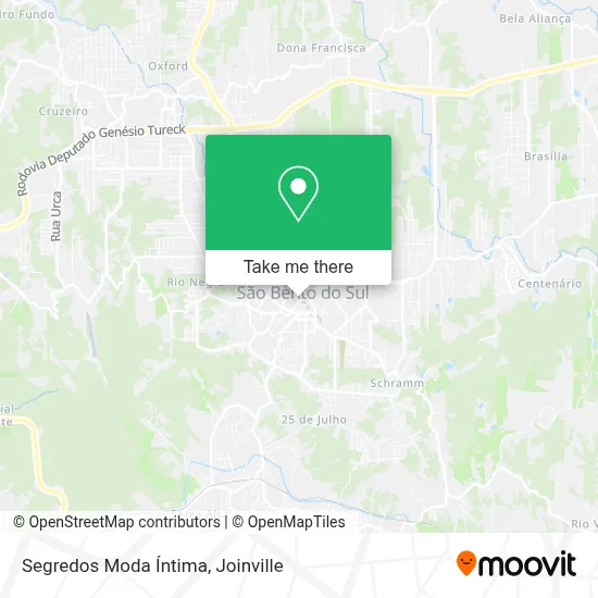 Segredos Moda Íntima map