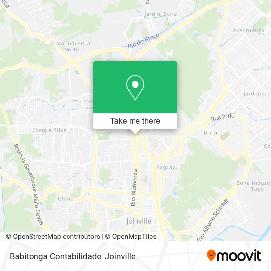 Babitonga Contabilidade map
