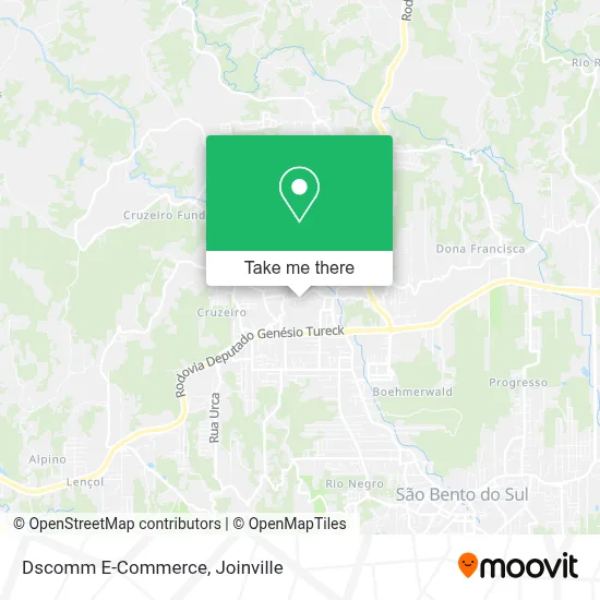 Dscomm E-Commerce map