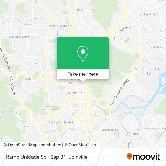 Ramo Unidade Sc - Sap B1 map