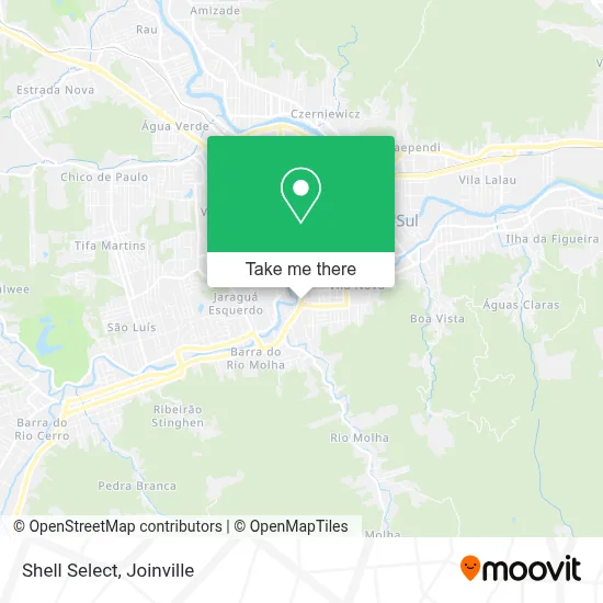 Shell Select map