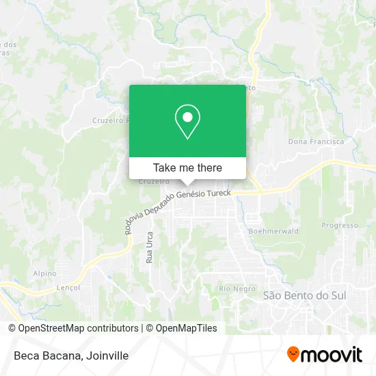 Beca Bacana map