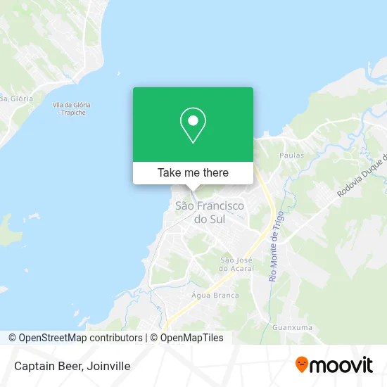 Captain Beer map