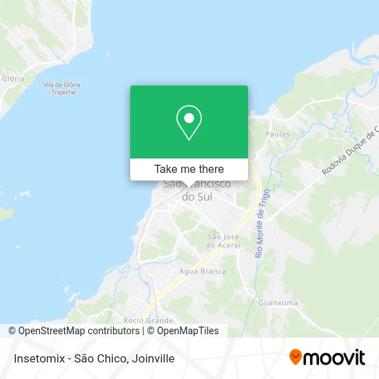 Insetomix - São Chico map