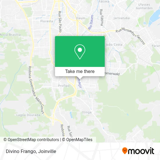 Divino Frango map