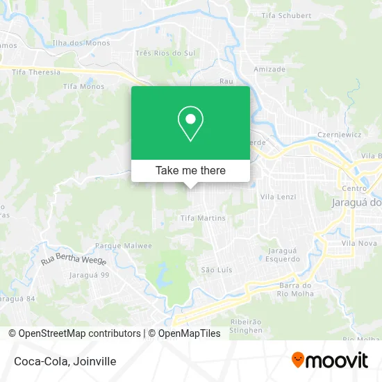 Coca-Cola map