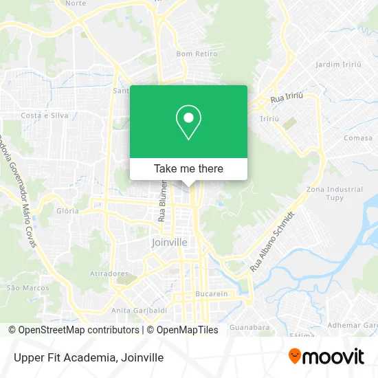Upper Fit Academia map