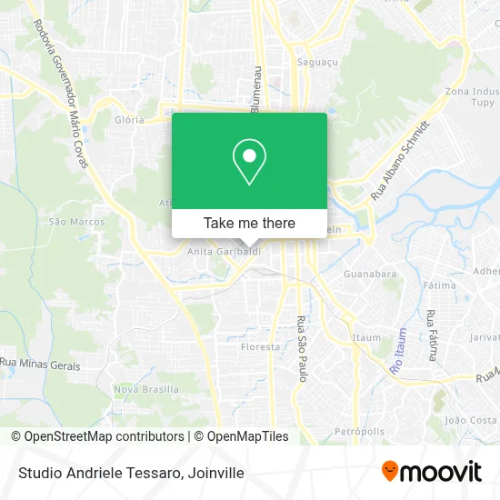 Studio Andriele Tessaro map