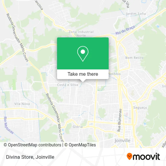 Divina Store map