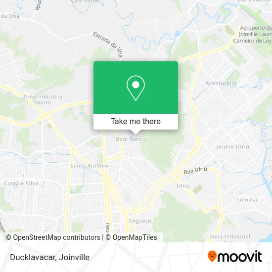 Ducklavacar map