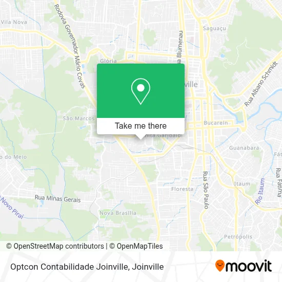 Optcon Contabilidade Joinville map
