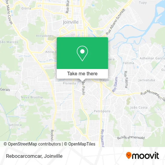 Rebocarcomcar map