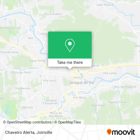 Chaveiro Alerta map