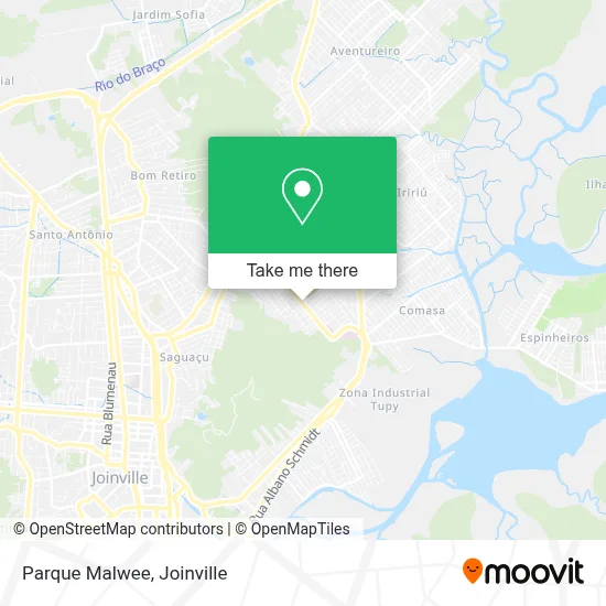 Parque Malwee map