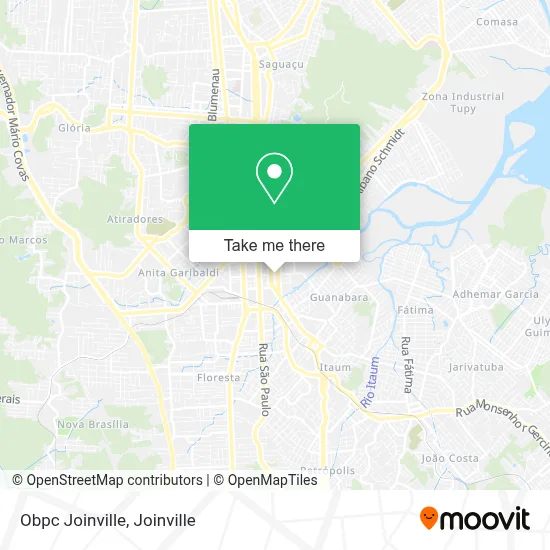 Obpc Joinville map